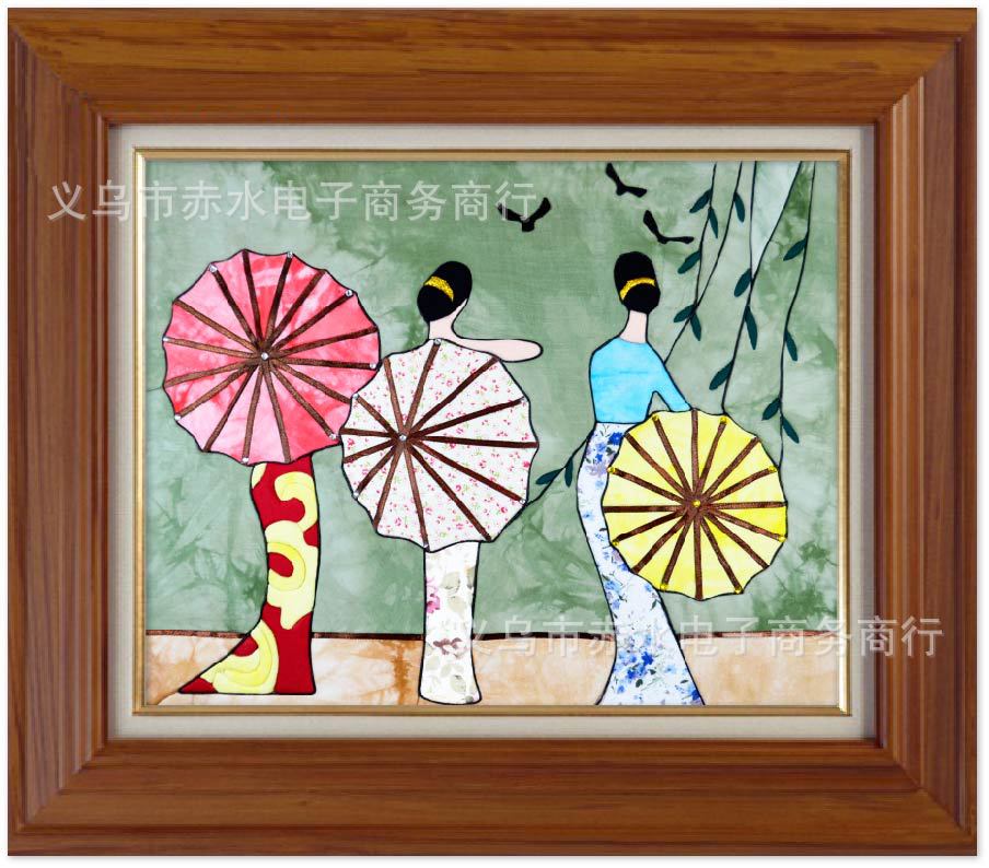 R009 煙雨江南(35x45)cm