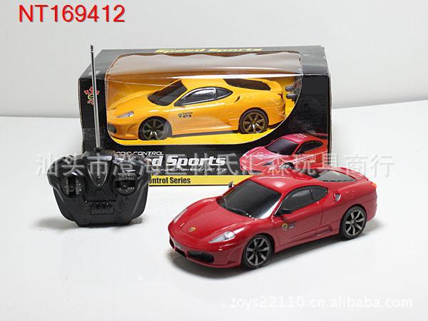 兒童仿真1:16四驅(qū)漂移遙控車帶燈光（紅黃2色） 