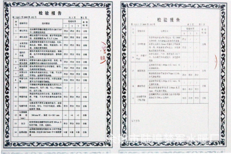 檢驗報告1